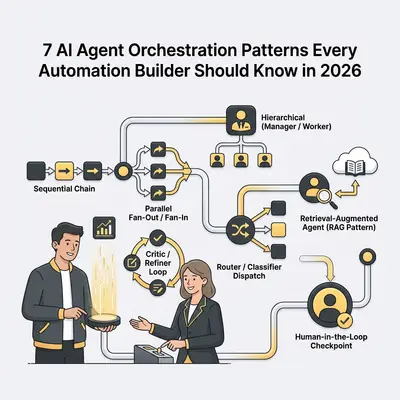 7 AI Agent Orchestration Patterns Every Automation Builder Should Know in 2026