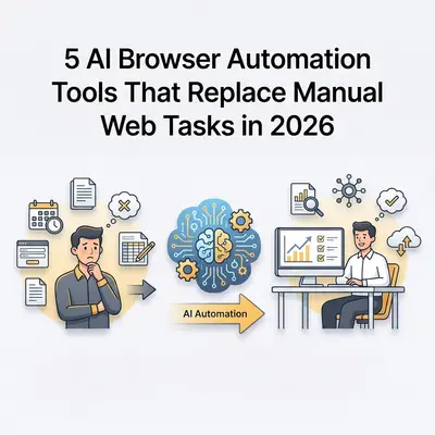 5 AI Browser Automation Tools That Replace Manual Web Tasks in 2026
