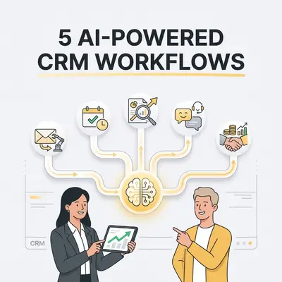 5 AI-Powered CRM Workflows That Replace Manual Sales Admin in 2026