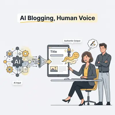 Wie man mit KI Blogs schreibt, die nicht wie ein Roboter klingen