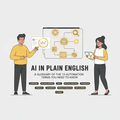 What Is a Webhook vs API? 10 Automation Terms in Plain English