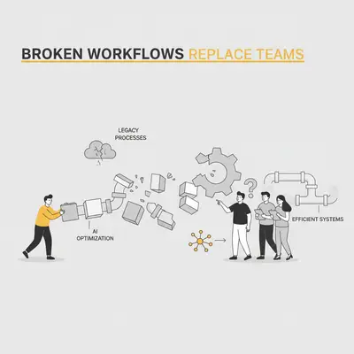 AI Isn't Replacing Your Team, Broken Workflows Are