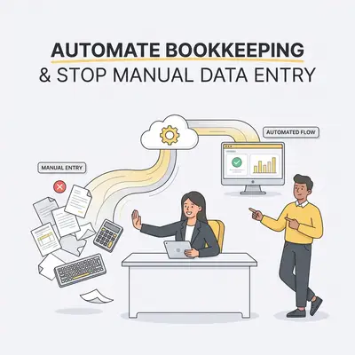 Stop Manual Data Entry: 5 Ways to Automate Bookkeeping