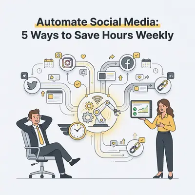 Automate Social Media: 5 Ways to Save Hours Weekly