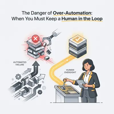 The Danger of Over-Automation: When You Must Keep a Human in the Loop
