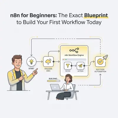 n8n für Einsteiger: Der genaue Plan, um Ihren ersten Workflow heute zu erstellen