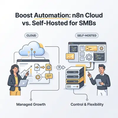 Boost Automation: n8n Cloud vs. Self-Hosted for SMBs