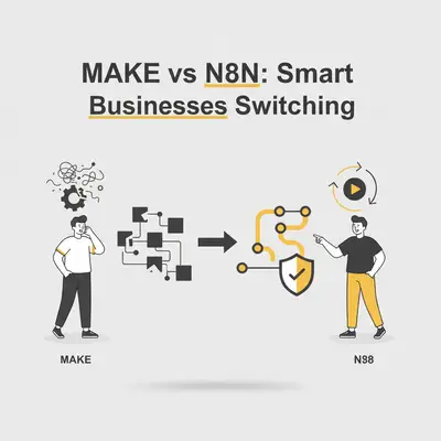 Make vs. n8n: Warum clevere Kleinunternehmen 2025 umsteigen