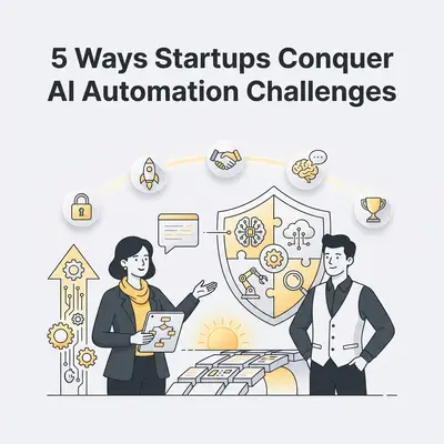 5 Ways Startups Conquer AI Automation Challenges
