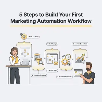 5 Schritte zur Erstellung Ihres ersten Marketing Automation Workflows