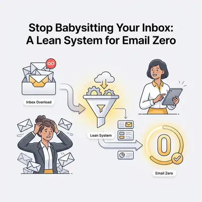 Stop Babysitting Your Inbox: A Lean System for Email Zero