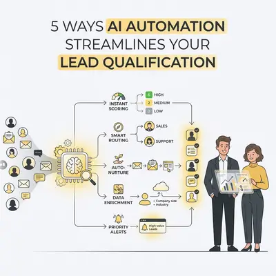 5 Wege, wie AI-Automatisierung Ihre Lead-Qualifizierung rationalisiert