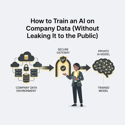 How to Train an AI on Your Company Data (Without Leaking It to the Public)