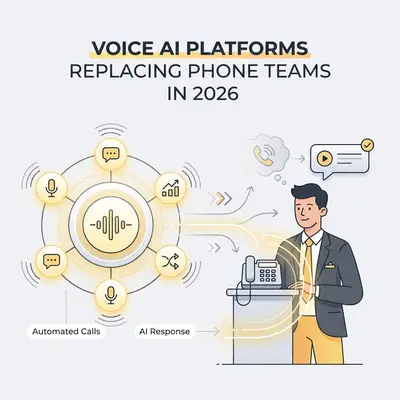 6 Voice-KI-Plattformen, die Phone-Teams in 2026 ersetzen
