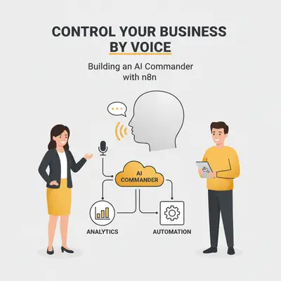 Control Your Business by Voice: Building an AI Commander with n8n